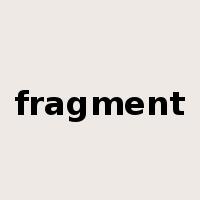 fragment是什么意思