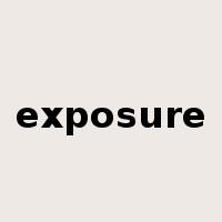 exposure是什么意思