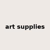 art supplies是什么意思