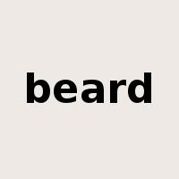 beard是什么意思