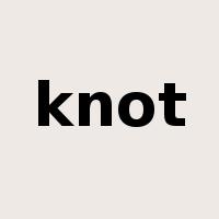 knot是什么意思