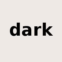 dark是什么意思