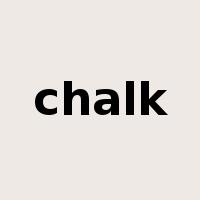 chalk