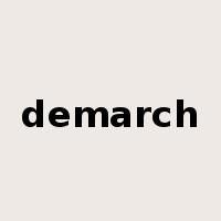 demarch是什么意思