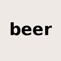 beer是什么意思