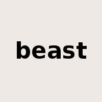 beast是什么意思