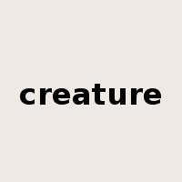 creature是什么意思