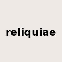 reliquiae