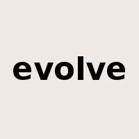 evolve是什么意思