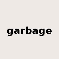 garbage是什么意思