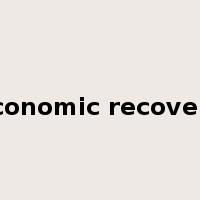 economic recovery是什么意思