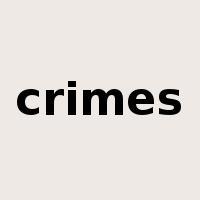 crimes是什么意思