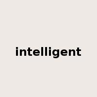 intelligent是什么意思