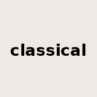 classical是什么意思