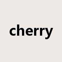 cherry是什么意思