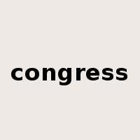 congress是什么意思