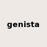 genista是什么意思