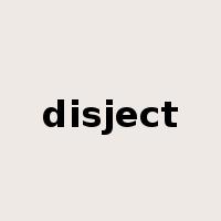 disject是什么意思