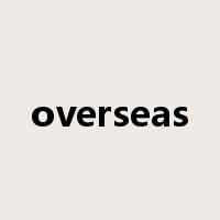 overseas是什么意思