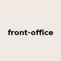 front-office是什么意思