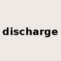 discharge是什么意思