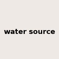 water source是什么意思