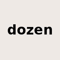 dozen是什么意思