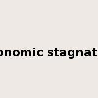 economic stagnation是什么意思