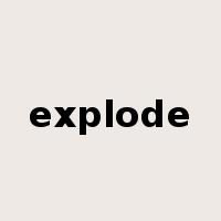 explode是什么意思