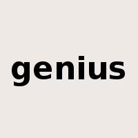 genius是什么意思