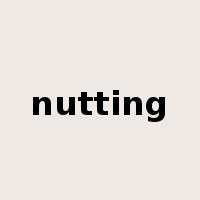 nutting是什么意思