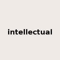 intellectual是什么意思