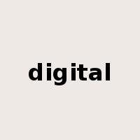 digital是什么意思