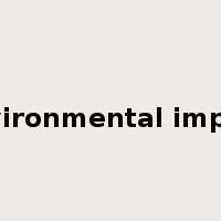 environmental impact是什么意思