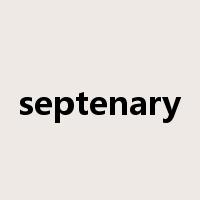 septenary是什么意思