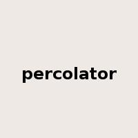 percolator是什么意思
