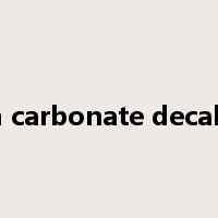 sodium carbonate decahydrate是什么意思