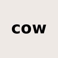 cow是什么意思