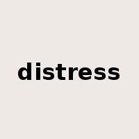 distress是什么意思