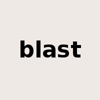 blast是什么意思