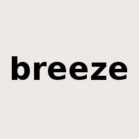 breeze是什么意思