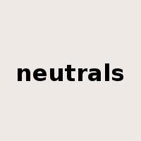 neutrals是什么意思