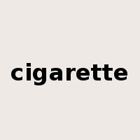 cigarette是什么意思