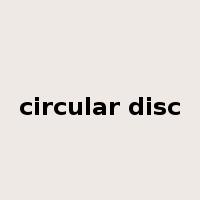 circular disc是什么意思