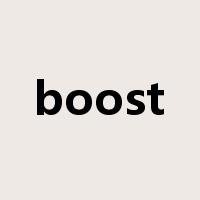 boost是什么意思