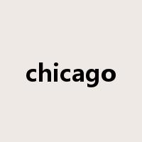 chicago是什么意思