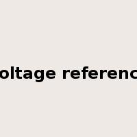 voltage reference是什么意思