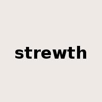 strewth是什么意思