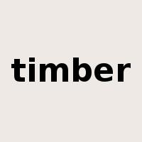 timber是什么意思