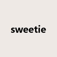 sweetie是什么意思